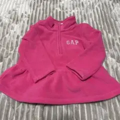 GAP フリース トップス 18-24 months ピンク