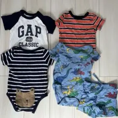 GAP ボディスーツ 6-12m 70 ベビー服 男の子 ロンパース セット売り