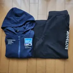 JENNILOVE 長袖パーカー ワイドパンツ 130 140cm