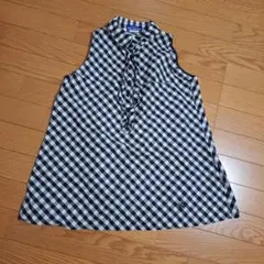 ●レアBURBERRY BLUE LABEL ノースリーブ チュニック 38のサムネイル