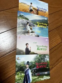 Never Ending Korea K-POP 4枚セット パクボゴム