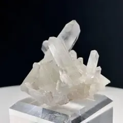 希少 マダガスカル産 グリーンファントムクォーツ クラスター 幻影水晶