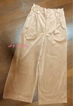 【新品】COMME CA ISM★コーデュロイ ワイドパンツ