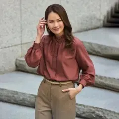 ブラウス ライム