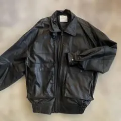 フェイクレザー レザージャケット