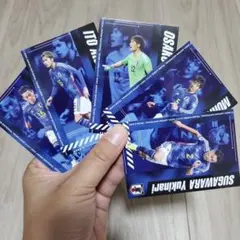 カルビー2024 日本代表カード 5枚セット