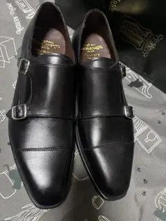 新品　訳あり　ユニオンインペリアル　U1942 ダブルモンク　9EE 27 黒