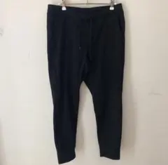 ユニクロ　テックフリースパンツ　ブラック　Mサイズ