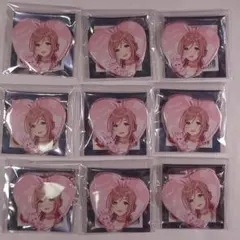 未開封 学マス GiGOコラボ ハート缶バッジ 姫崎莉波 9点