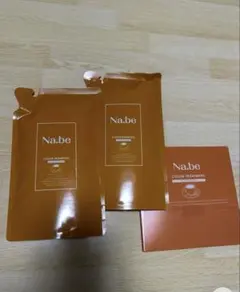 Na.be ナイブ カラーシャンプー300ml モカブラウン 詰め替え2袋 - メルカリ