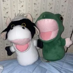 パペットマペット牛とカエルのぬいぐるみセットのサムネイル
