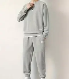 ズボン、トレーナーセットアップ！ワッフル生地スウェット！超オシャレ！