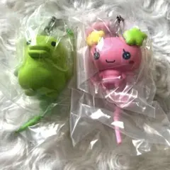 たまごっち　カラフルマルチチャーム　くちぱっち　ふらわっち　ガチャガチャ