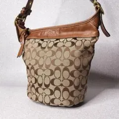 COACH Breaker Signature Shoulder Bag