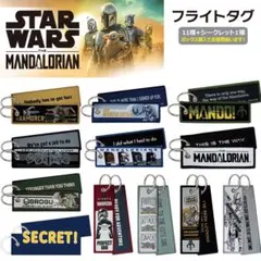 スターウォーズ フライトタグ 未開封ボックス 12種 マンダロリアン スターウォーズ フライトタグ 未開封ボックス 12種 マンダロリアン