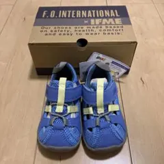 F.O.INTERNATIONAL イフミー キッズウォーターサンダル 青のサムネイル