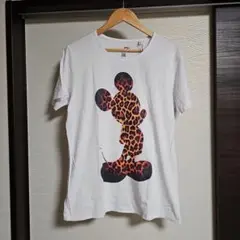 新品タグ付きアンドケー コットン ホワイト Tシャツ 吸汗 ゆったりサイズ