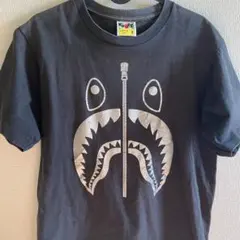 【激レア】A BATHING APE シャーク 黒/銀 ヴィンテージ Tシャツ