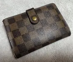 LOUIS VUITTON ルイヴィトン ダミエ がま口財布　　二つ折り財布のサムネイル