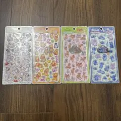 プチドロップステッカー　ディズニー　4種セット　正規品