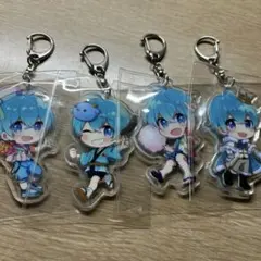 すとぷり ころんくん アクリルキーホルダー 4個セット