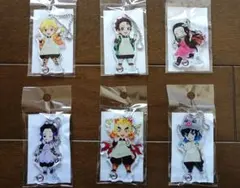 【限定品&終売品・コンプリート!】鬼滅の刃 アクリルキーホルダー 6点セット*