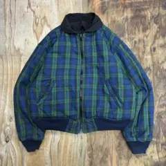90s ブラックウォッチ ナイロンジャケット パーカー 短丈 VINTAGEのサムネイル