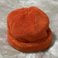 【カシラ】CA4LA ボアワッチ　オレンジ　ボア　ワッチ　ニット　帽子