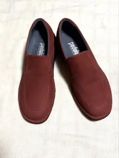 【新品】pedala/アシックススエードスリッポン/23.5cm EE【値下中】