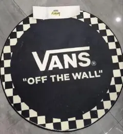 VANS　非売品　ラグマット VANS 非売品 ラグマット vintageラグ カーペット VANS 企業ロゴ 50周年