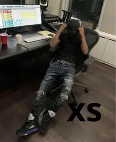 POLO slim fit Tシャツ black XS 1枚