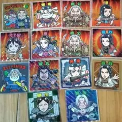 ロッテ ビックリマンシール キングダム シャーマンカーン&騰 羌瘣 麃公 河了貂