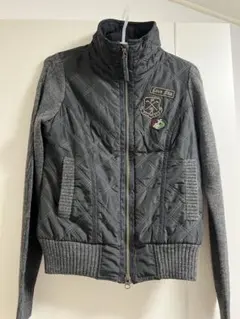 美品♡FILA ゴルフジャンパーレディース ブラック/グレー