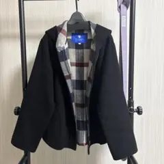 ブルーレーベルクレストブリッジ フード付きコート