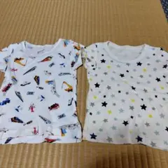 ベビー半袖肌着２枚セット 80サイズ