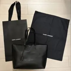 【未使用級★現行】SAINT LAURENT サンローラン トートバッグ レザー