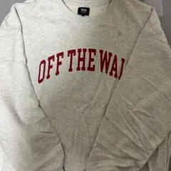 ス*ー様 VANS OFF THE WALL トレーナー グレー