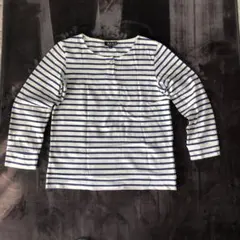 A.P.C. ボ－ダ－Tシャツ