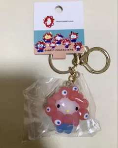 大阪・関西万博　サンリオ　クリアキーホルダー　ハローキティ　ミャクミャク