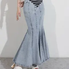 Darich プリンセスマーメイドデニムスカート　ダーリッチ