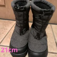 キッズショートブーツ グレー　21cm