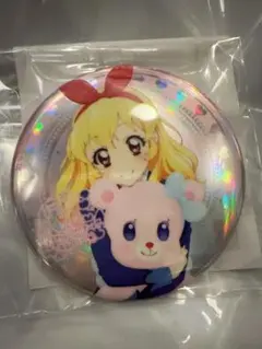 アイカツ 星宮いちご エンジェリーべア 缶バッジ
