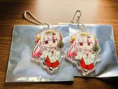 ホロライブ 神田祭2023 ちびキャラ アクキー百鬼あやめ 巫女衣装ver.