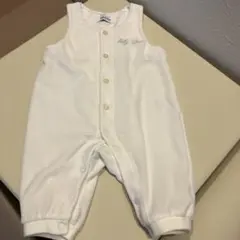 baby Dior ホワイトロンパース