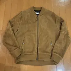 チャオパニックティピー M 【ブラウン スエード風 ジップアップジャケット】