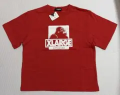 XLARGE KIDS ゴリラロゴ Tシャツ レッド 120 新品未使用