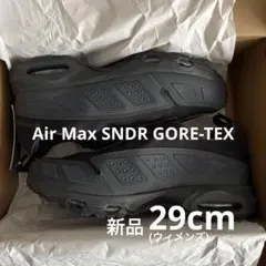 NIKE AIR MAX SNDR GORE-TEX W29cm BLACK