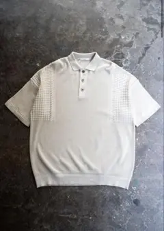 【タグ付き】YASHIKI Hyoka Knit Polo サイズ1 タグ付き】YASHIKI Hyoka Knit Polo サイズ1 - メルカリ