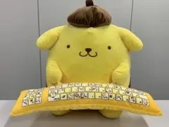 ポムポムプリン PCクッション ぬいぐるみ キーボードクッション付き