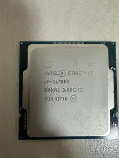 Intel Core i7-11700K CPU 本体　ジャンク 2026年最新】i7 11700kの人気アイテム - メルカリ